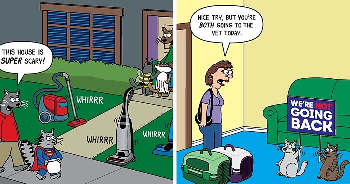 If You’re A Cat Or Dog Owner, This Comic Series Might Make You Cry With Laughter (38 New Pics)