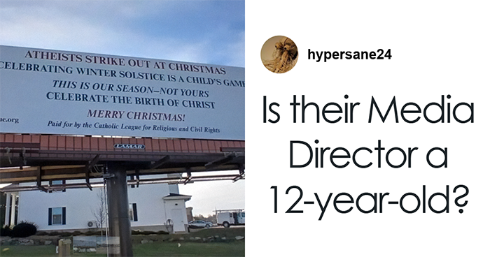 ”Happy Holidays!”: Christian And Atheist Groups Engage In Billboard War This Christmas