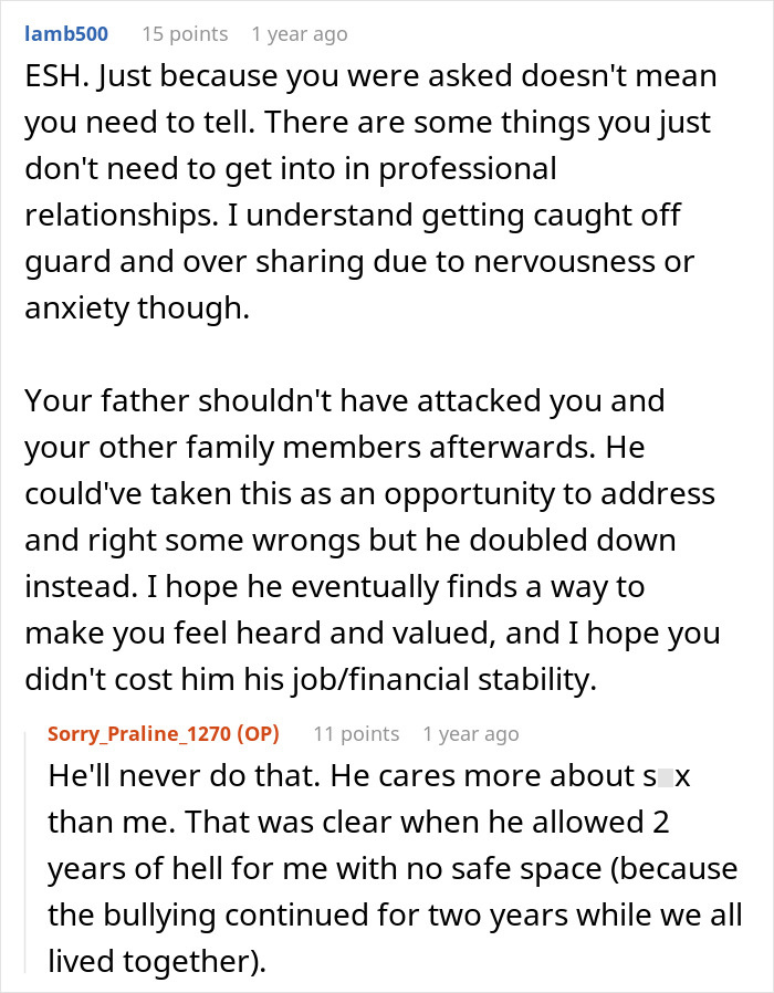 Drama Erupts After Lady Tells Dad’s Boss What An Awful Father He Was, Dad Hits Back With Insults