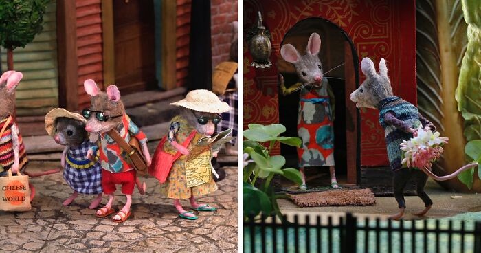 This Artist Creates Miniature Worlds Filled With Anthropomorphic Mice (30 Pics)