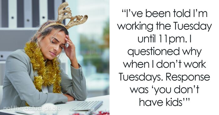 Woman Calls Out Discrimination After She’s Forced To Cover For Colleagues With Kids On Xmas