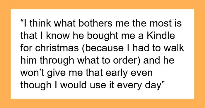 Holiday Drama Unfolds After Husband’s “Gift” For Wife Turns Out To Be Shared Kitchen Supplies