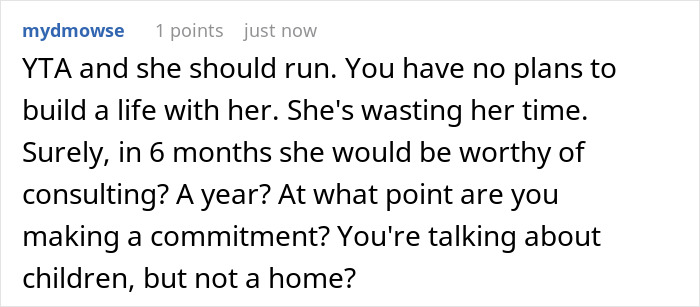 37YO Single Dad Finds The Perfect Home And Buys It, GF Is Upset As He Didn’t Consult Her Beforehand