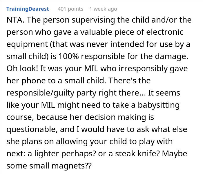 Grandma Violates Parents' No-Phone Rule While Babysitting, Gets Livid As The Kid Breaks Her Costly Phone