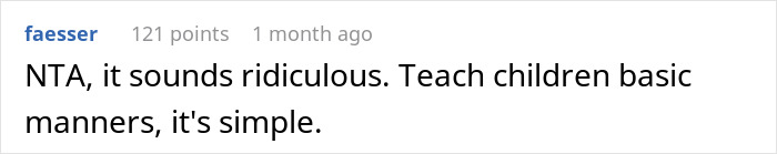 Comment about kids throwing tantrums at birthday parties for candle-blowing.