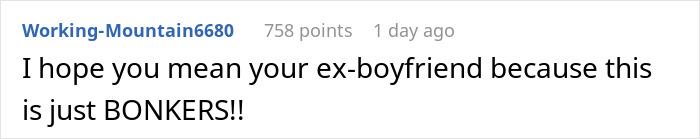 Reddit comment about a boyfriend hiding birth control pills, reacting with disbelief.