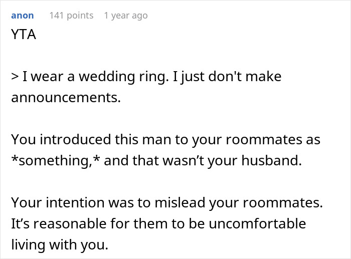 Roommates Discover Woman’s “Secret,” Feel It Changes Everything, Want Her To Move Out