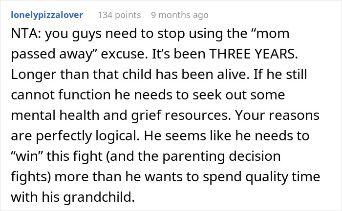 Grandpa Livid After Being Told To His Face He Won’t Babysit Kid As He’s Incompetent And Ignorant