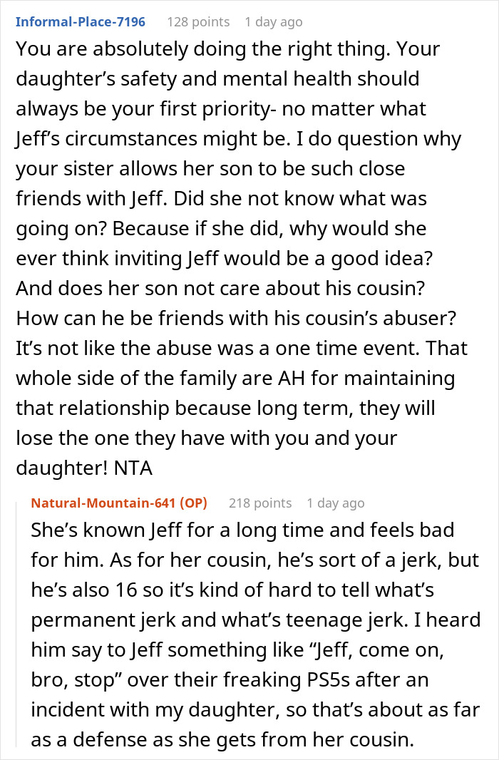 Dad And Daughter Refuse To Attend Family Trip Over One Person: "Really Need A Wake-Up Call"