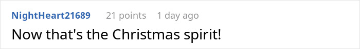 Comment on a positive act of debt clearance, highlighting "Christmas spirit.