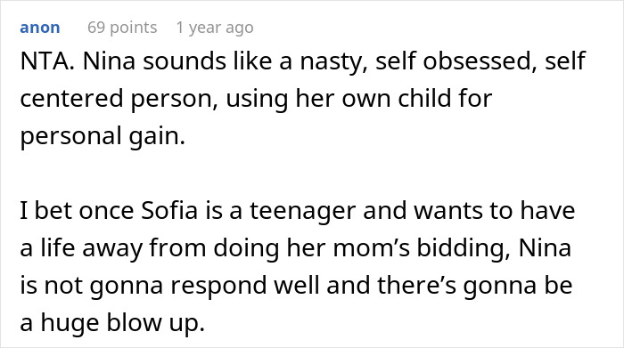 "[Am I The Jerk] For Telling My Sister That No One Cares About Her Child?"