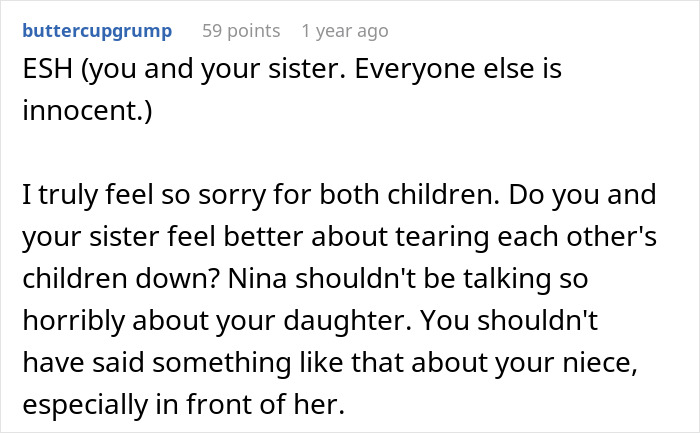 "[Am I The Jerk] For Telling My Sister That No One Cares About Her Child?"