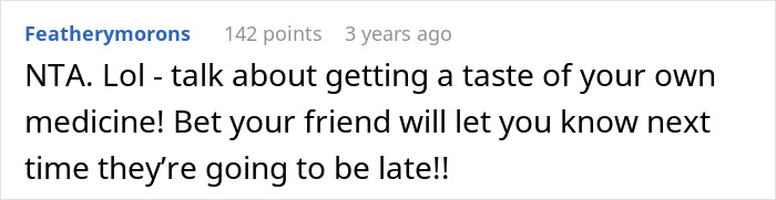 Comment on a post discussing a late friend, implying they'll notify next time.