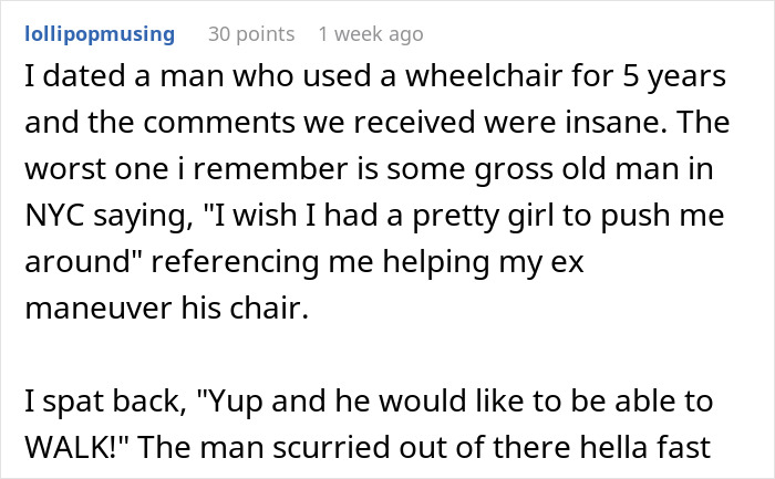 "You Want My Wheelchair?": Woman Claps Back At Entitled Guy With Perfect Response