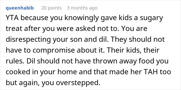 “I Will Not Apologize”: DIL Throws Away Grandparent’s Homemade Cookies, Babysitting Boycott Follows