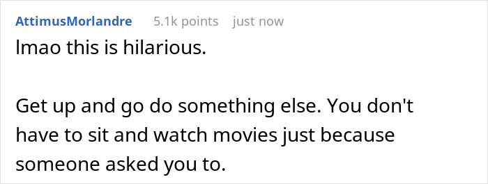 Comment on watching movies during Christmas, mentioning brother Rocky movie advice.