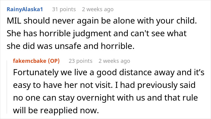 MIL Lets Infant Sleep Unsafely And Go Without Food For 7 Hours, Stunned When Banned From Babysitting