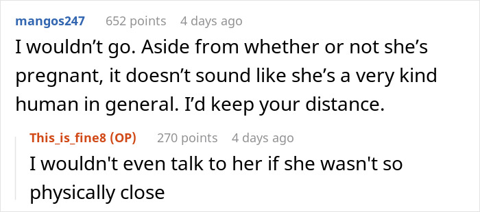 Woman Asks If She’d Be Wrong Not To Attend A Baby Shower If There’s No Proof Of Baby’s Existence