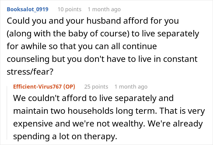 Discussion about marriage stress over stepdaughter’s behavior towards baby.