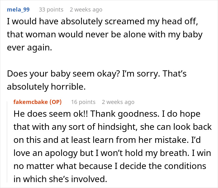 MIL Lets Infant Sleep Unsafely And Go Without Food For 7 Hours, Stunned When Banned From Babysitting