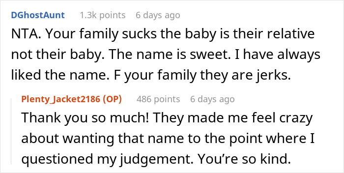 Woman Furious At Family After They Laugh At Her Baby’s Name