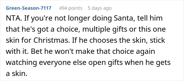 Mom Asks: "[Am I The Jerk] For Refusing To Buy My Son A Cosmetic In A Video Game For $300?"