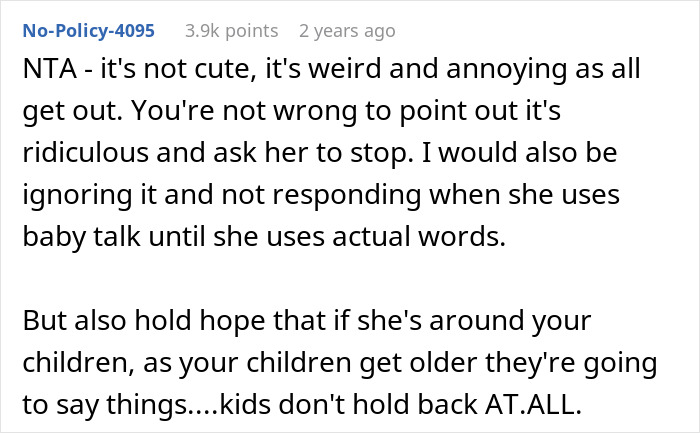 27YO Keeps Using Nonsense “Baby Talk,” Making Everyone Lose Their Minds, Sis Finally Snaps At Her