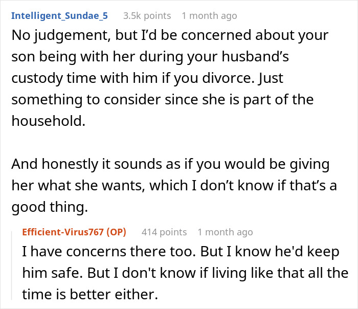 Reddit comments discussing stepdaughter's hostile behavior affecting marriage decisions.