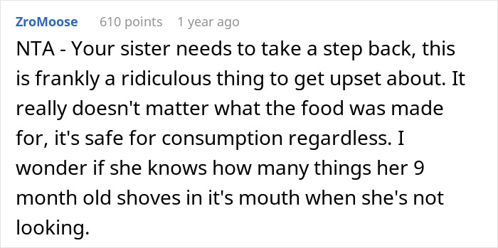 New Mom Bursts Into Tears After Her Sister Gives Her Daughter ‘Dog Food’