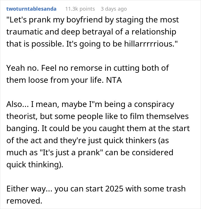 Woman Learns The Cost Of A Prank After 2-Year Relationship Goes Up In Flames