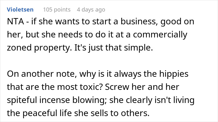 "Can't Align Their Chakras": Woman Stands Her Ground Against "Hippie" Neighbor’s Demands