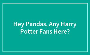 Hey Pandas, Any Harry Potter Fans Here? (Closed)