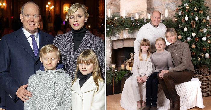 Monaco Royals’ 2024 Christmas Card Pic Shows Dramatically Different Tone Than Last Year’s Photo