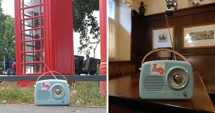 This Little Radio Travels From Place To Place Playing Poetry (10 Videos)