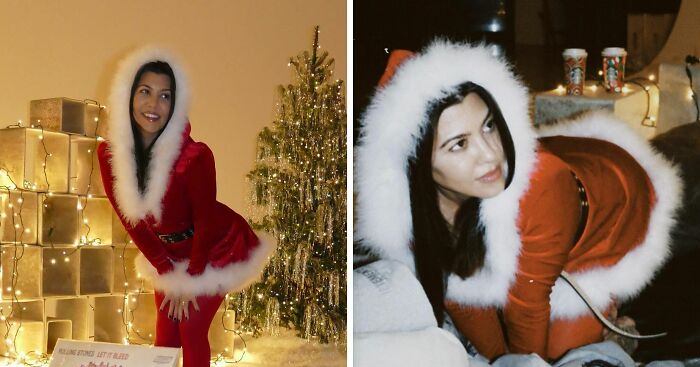 “So This Is Just A Starbucks Ad?”: Kourtney Kardashian’s Suggestive Christmas Shoot Sparks Fury