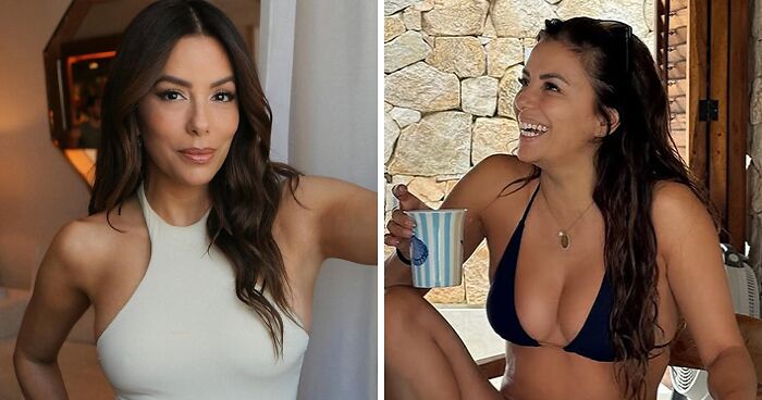 “Aging Backwards”: Eva Longoria Rings In Christmas Season With “Out Of Office” Bikini Photos