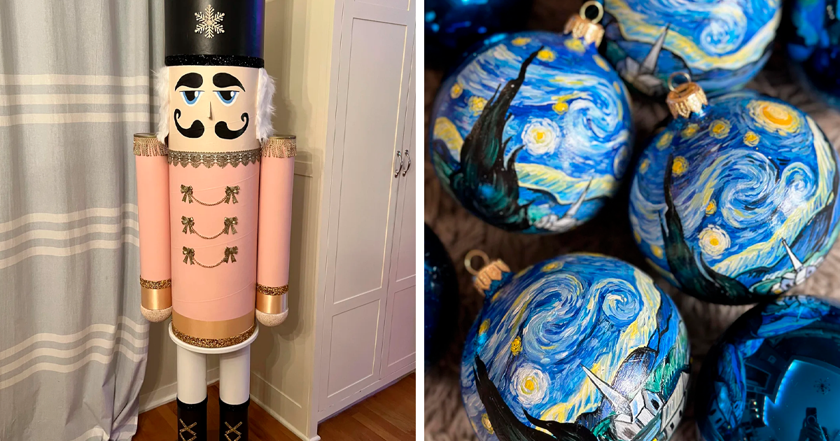 103 People Who Absolutely Nailed Their DIY Christmas Decorations (New Pics)