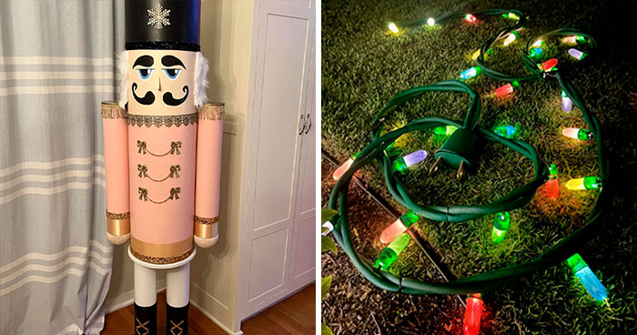 50 People Who Absolutely Nailed Their DIY Christmas Decorations (New Pics)