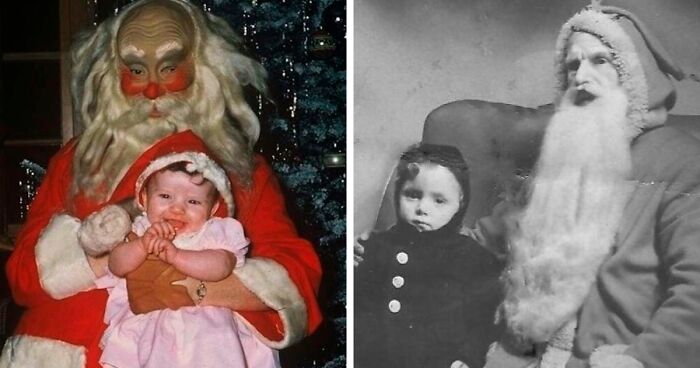 72 Creepy Santas That Left Kids Traumatized