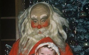 Creepy And Unhinged Pics Of Santa That Might Scare You Into Switching Holiday Traditions