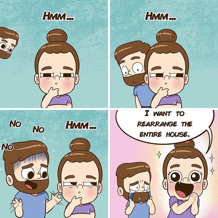 38 Comics That Perfectly Illustrate What It’s Like To Be In A Relationship, Created By Pibubear (New Pics)