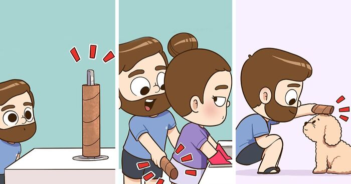 38 Charming Comics That Perfectly Capture Relationship Realities, Illustrated By This Artist (New Pics)