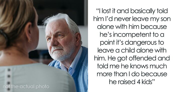 Grandpa Furious After Hearing He’s Too Unfit And Clueless To Babysit His Grandchild