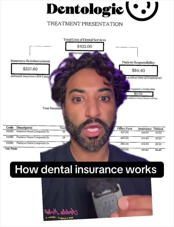 Dentist Goes Viral For Providing A Simplified Breakdown Of Dental Insurance, Folks Are Beyond Happy