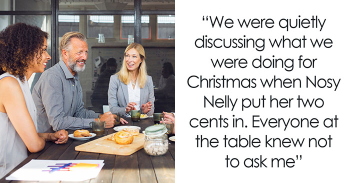 Nosy Coworker Pushes Woman To Reveal Christmas Plans, Regrets It When She Hears The Truth