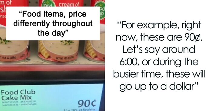 Man Calls Out Grocery Store For Introducing Dynamic Pricing That Can Change Throughout The Day