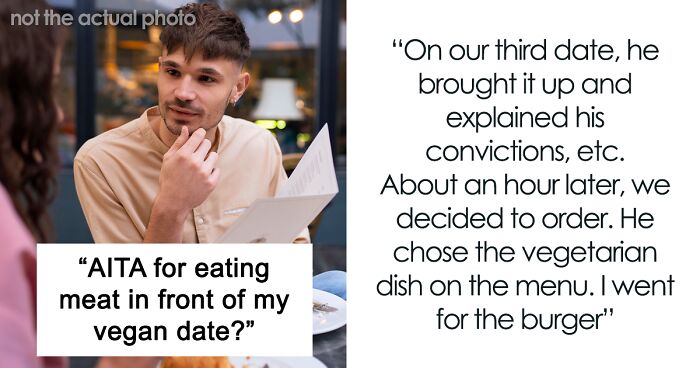 Lack Of Tact?: Vegan Man Calls Out Woman For Eating Meat On Their Date