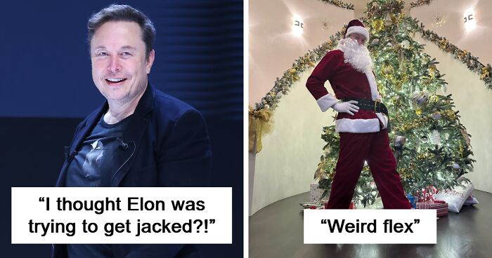 Slim-Looking Elon Musk Reveals He’s Taking Mounjaro For Weight Loss In Santa Claus Post