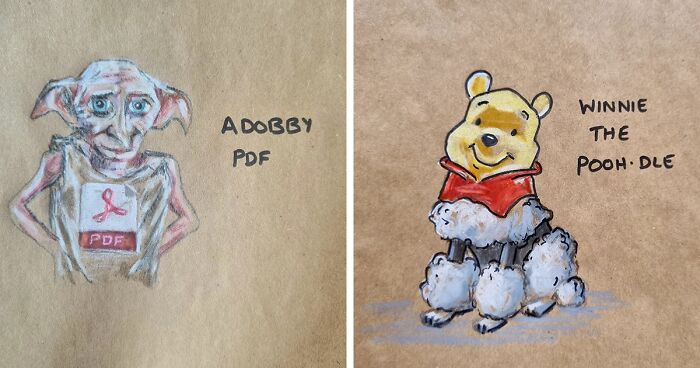 Yet Another 40 Dad Jokes And Puns That I Drew On My Daughters’ Sandwich Bags