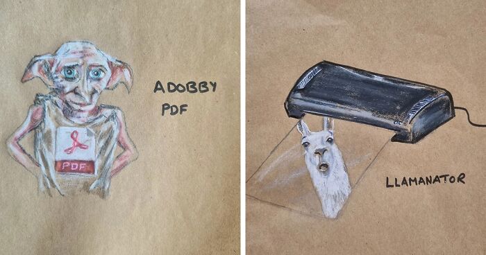 My 40 Punny Drawings On My Kids’ Lunch Bags (New Pics)